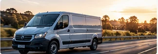 Commercial delivery van